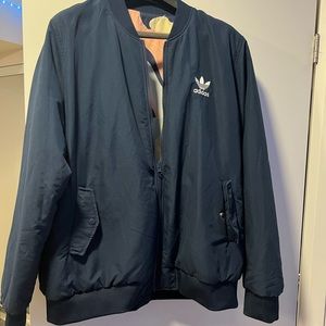 Mens Adidas Reversible Bomber Jacket